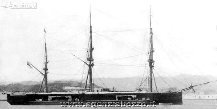 Navi da guerra H.M.S. Captain 1869 nave corazzata mista UK Royal